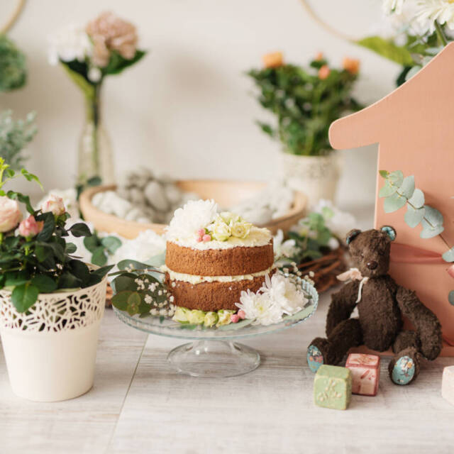 Birthday 1 year Cake Smash Decor, birthday photo zone.